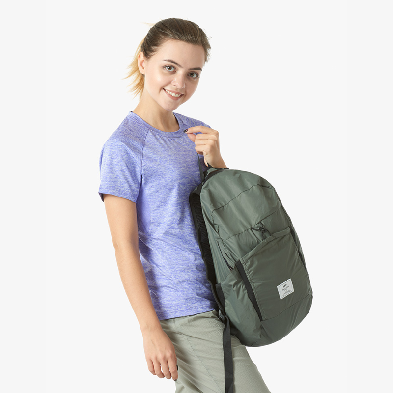 Naturehike ultralight sbalitelný batoh 22l 170g - šedá